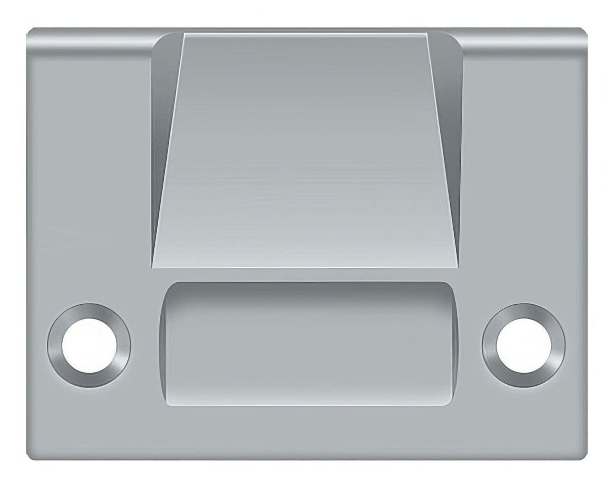 Deltana SPRCA430U26D brushed chrome strike plate