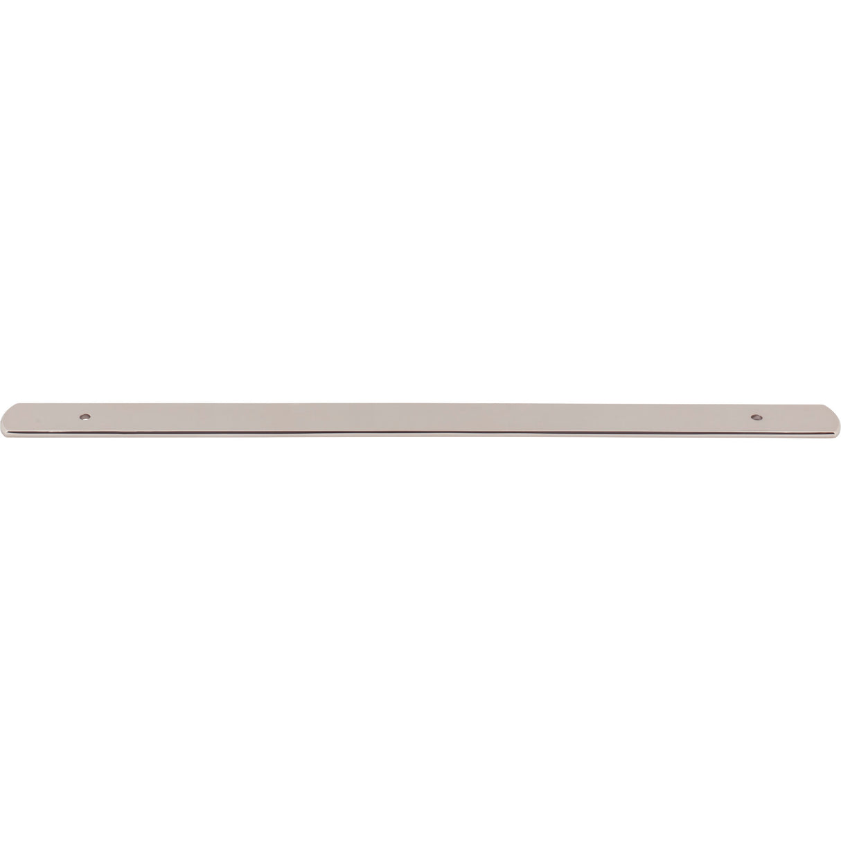 Top Knobs TK3276PN Wescott 12" Center to Center Pull Backplate Polished Nickel