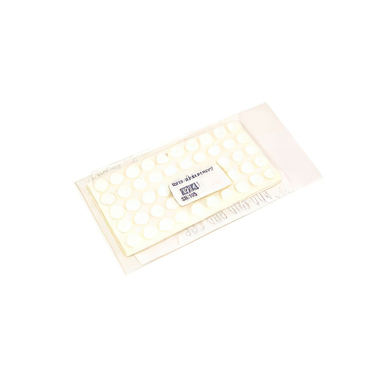 Ives SR66WHTBG white adhesive door silencer