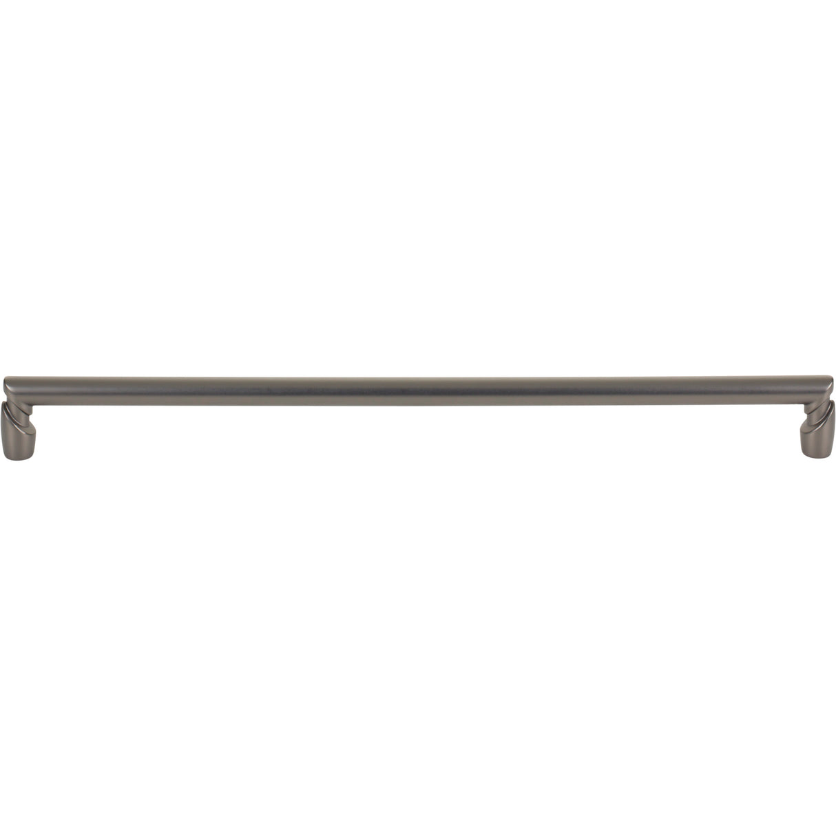 Top Knobs TK3137AG Florham 12" Center to Center Bar Pull Ash Gray