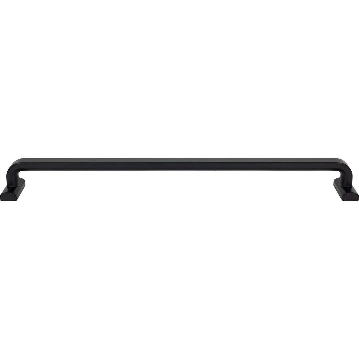 Top Knobs TK3169BLK Harrison 18" Center to Center Appliance Pull Flat Black