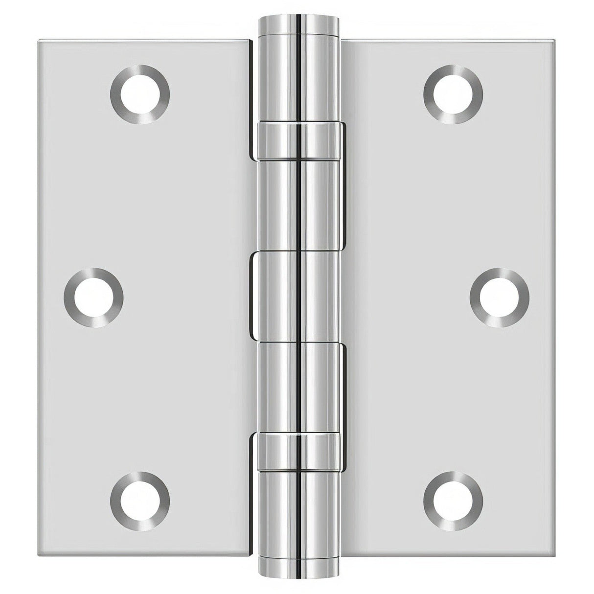 Deltana SS35BU32 polished stainless steel door hinge