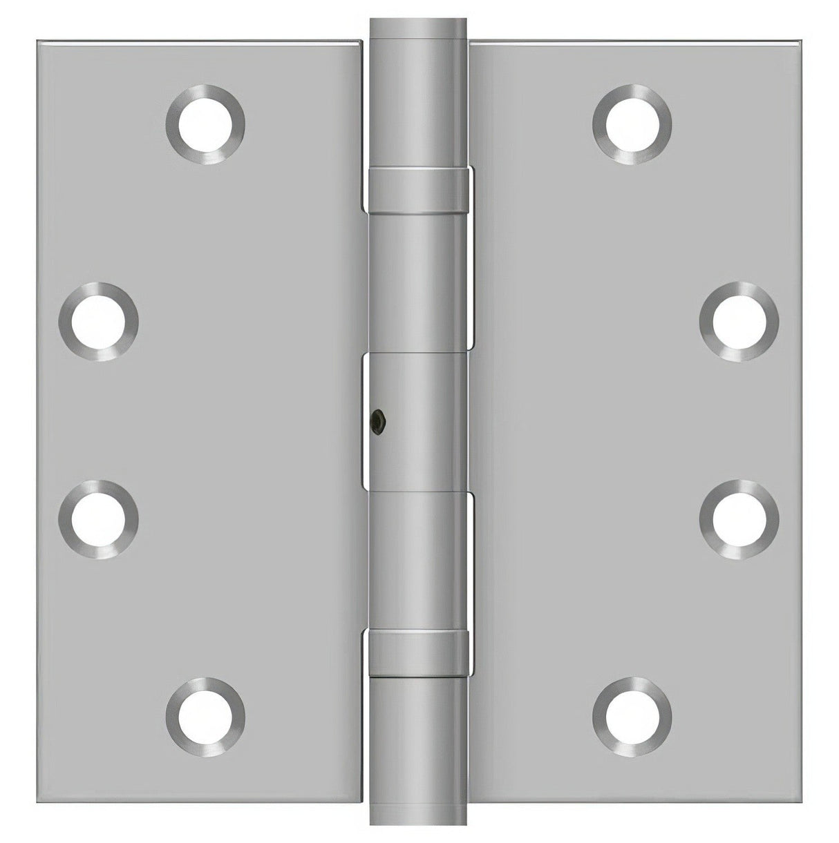 Deltana SS45NBU32D door hinge in satin stainless, additional view