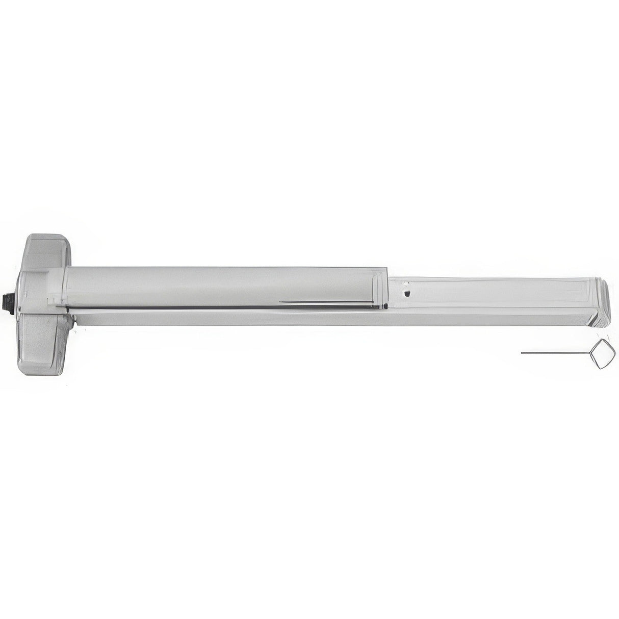 Von Duprin SS98EO26D3RHR satin chrome right handed rim exit device
