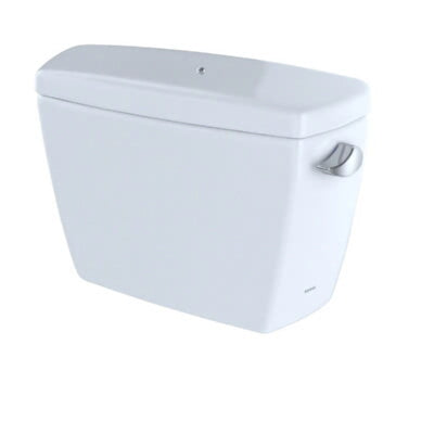 Toto ST743ERB#01 cotton drake toilet tank only with right hand trip lever and bolt down lid