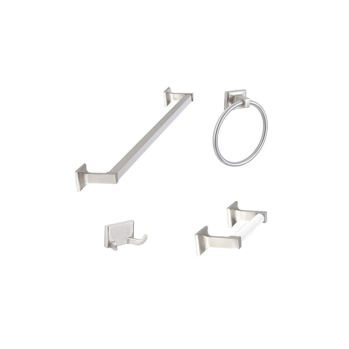 Sure-Loc Hardware Sure-Loc BA-SET-PH2 Basic Series 4 Piece Bathroom Hardware Set