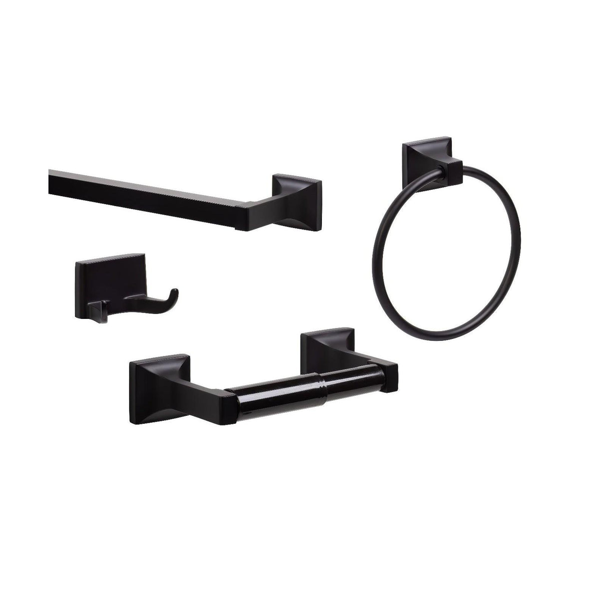 Sure-Loc Hardware Sure-Loc BA-SET-PH2 Basic Series 4 Piece Bathroom Hardware Set