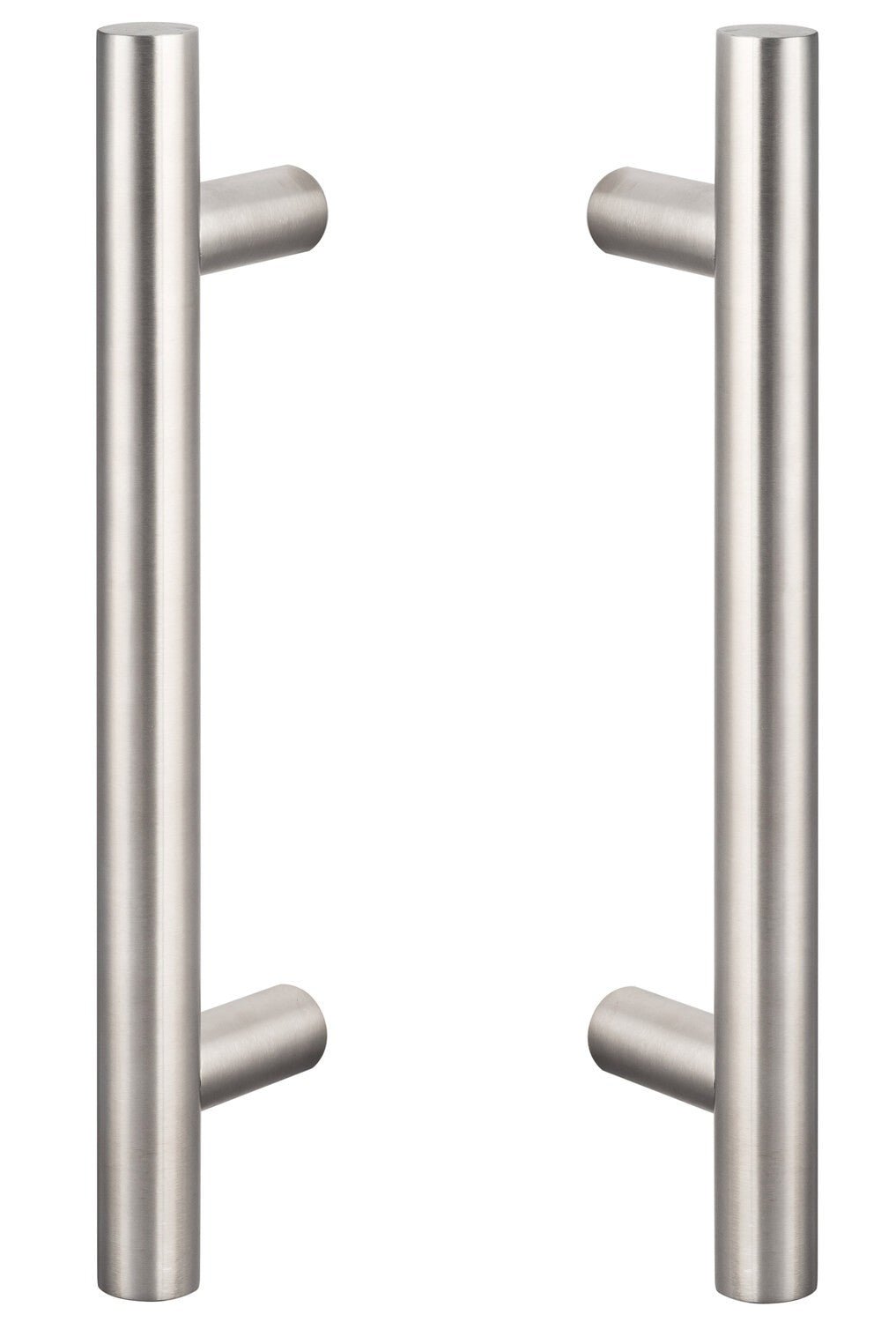 Sure-Loc Hardware Sure-Loc BARN-RD2 32D Barn Door Handle 12 Inch Ladder 2-sided Satin Stainless