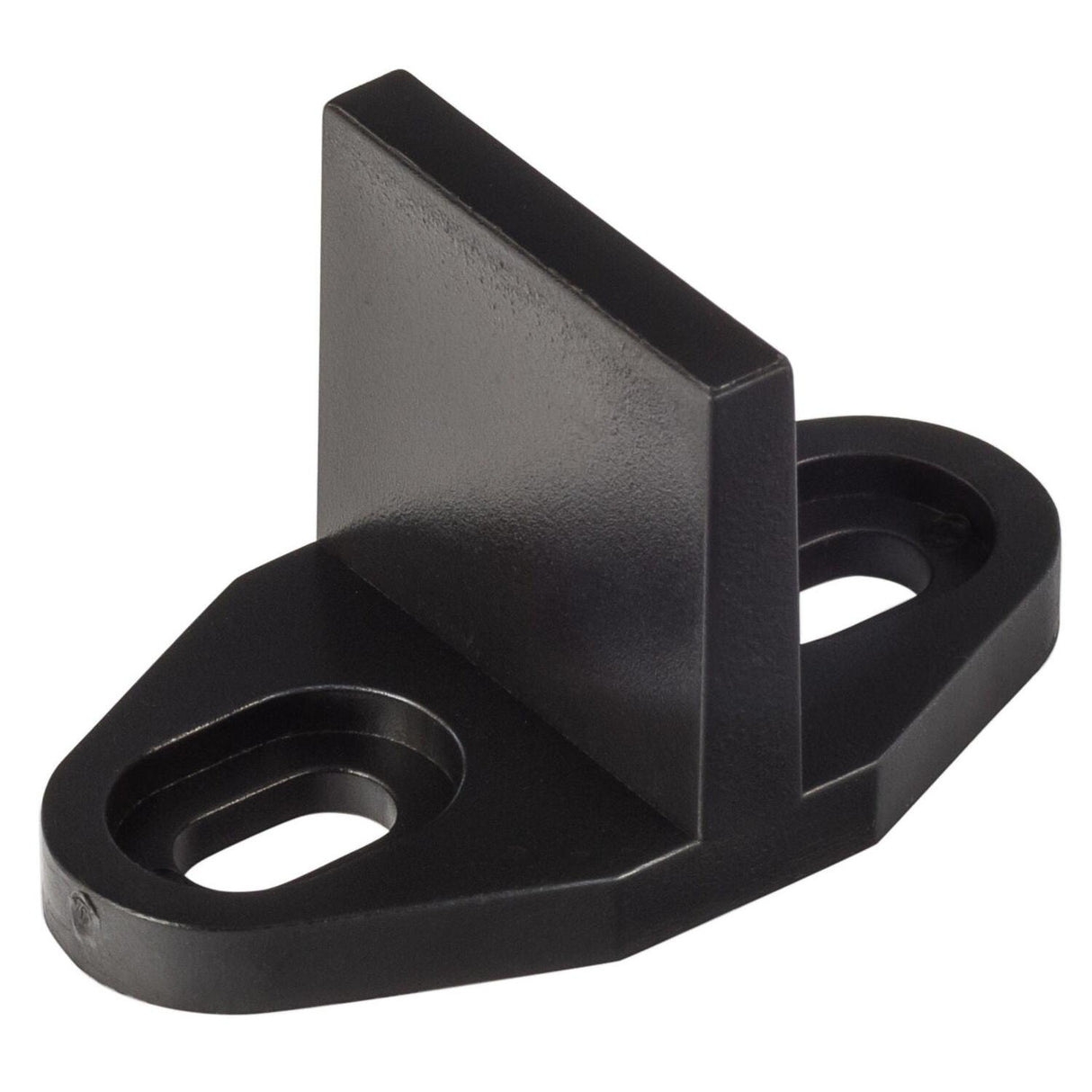 Sure-Loc Hardware Sure-Loc BARN-TGD FBL Barn Track Floor Guide, T Style Flat Black