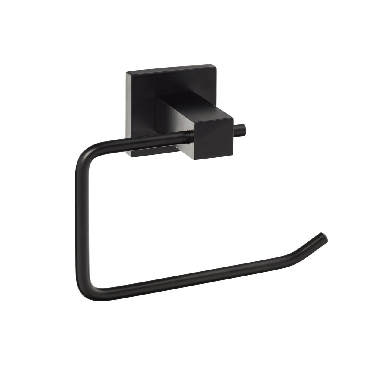 Sure-Loc Hardware Sure-Loc BD-PH1 FBL Baden Bath Series Single Post Paper Holder Flat Black