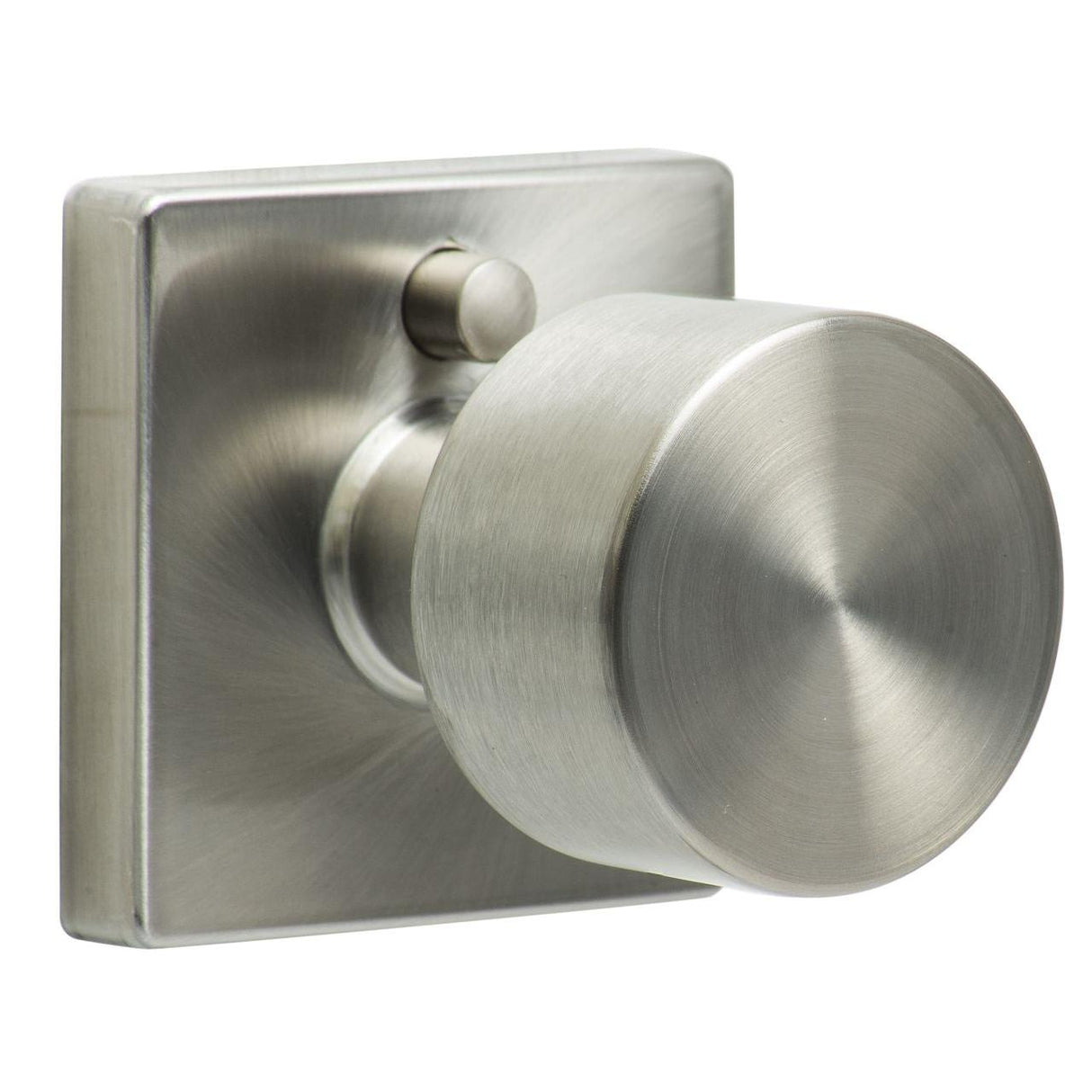 Sure-Loc Hardware Sure-Loc BG102-SQ 32D Bergen Square Privacy Door Knobset Satin Stainless