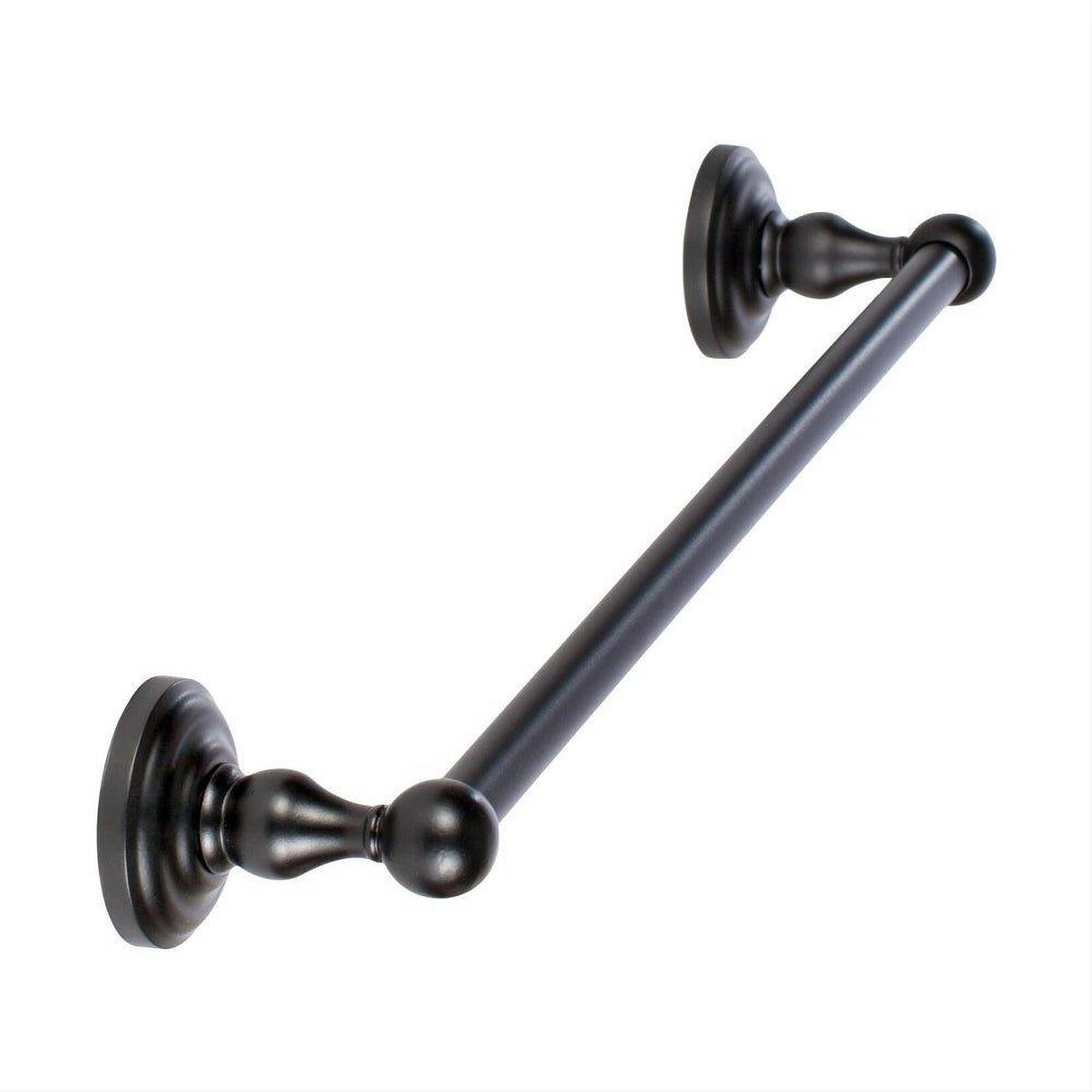 Sure-Loc Hardware Sure-Loc BL-TB24 FBL Boulder Bath Series 24 Inch Towel Bar Flat Black