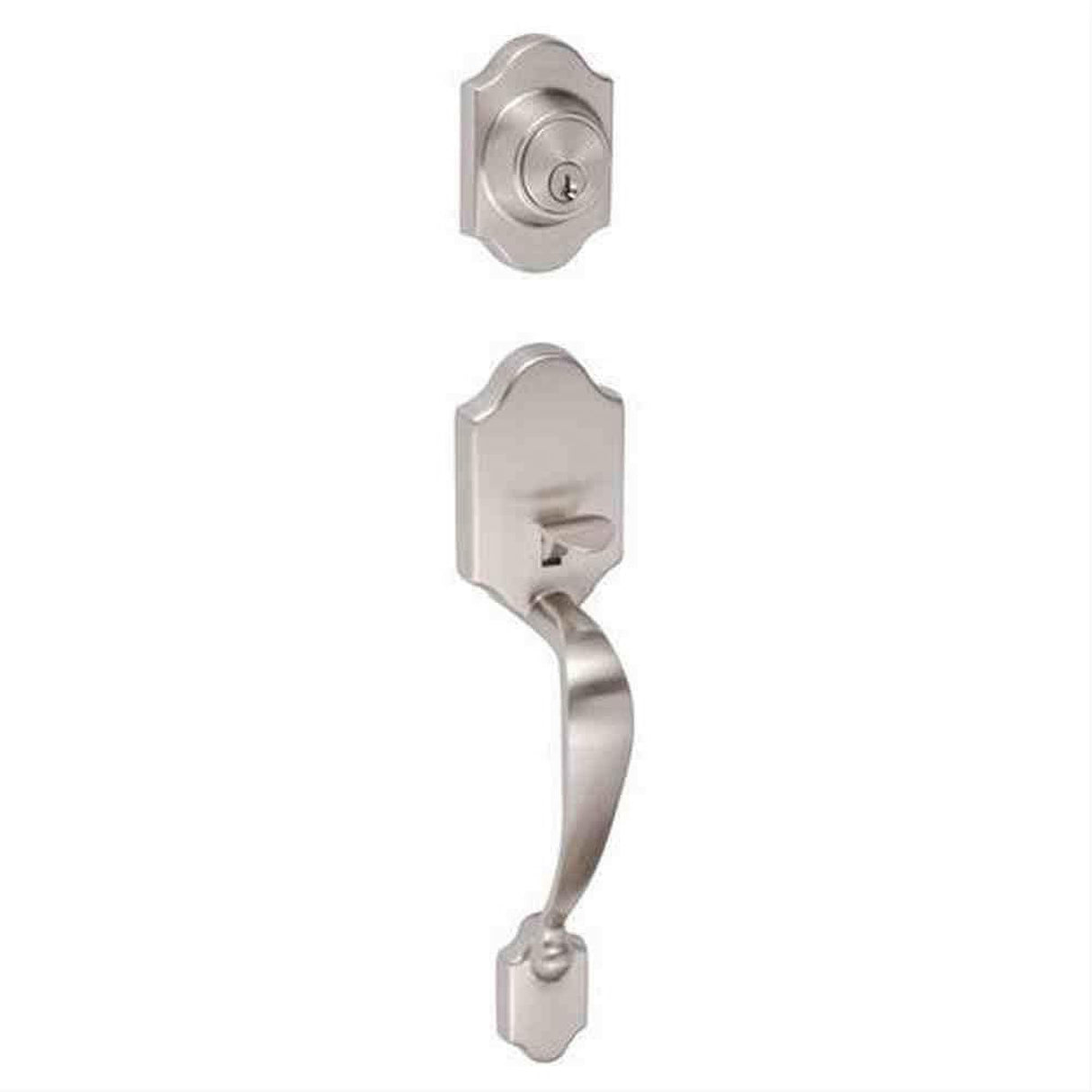Sure-Loc Hardware Sure-Loc CR500 15 Coral Dummy Handleset Satin Nickel
