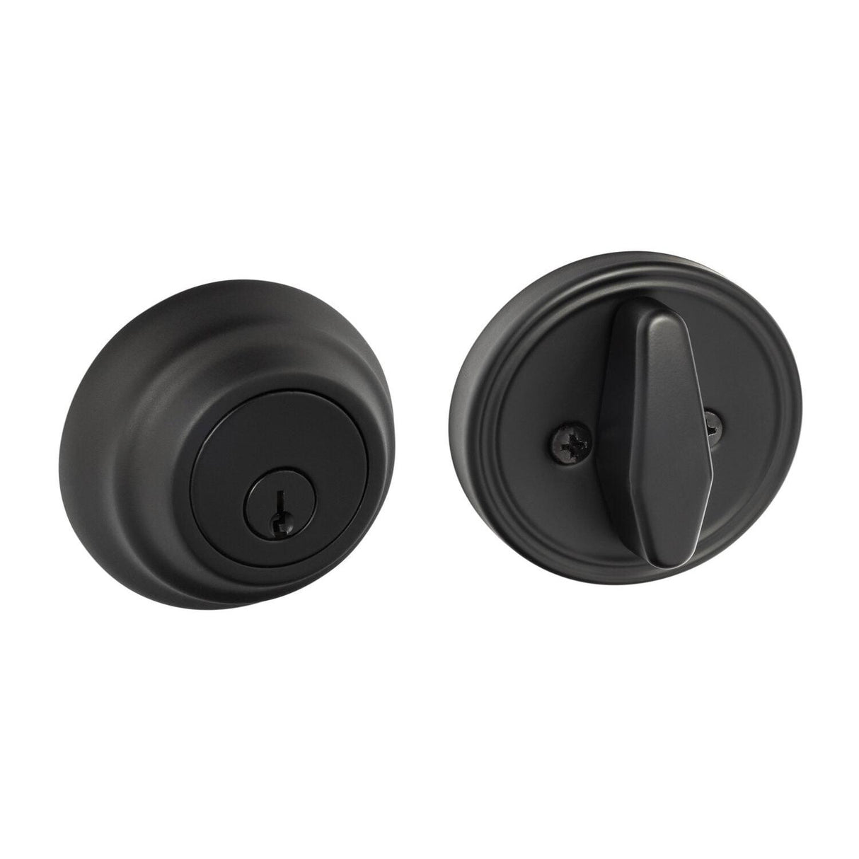 Sure-Loc Hardware Sure-Loc DB201-EG FBL Elegance Single Cylinder Deadbolt Flat Black