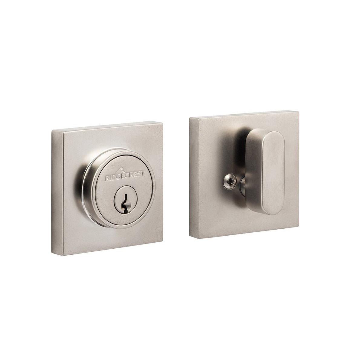 Sure-Loc Hardware Sure-Loc DB201-LN 15 Logan Single Cylinder Deadbolt Nickel