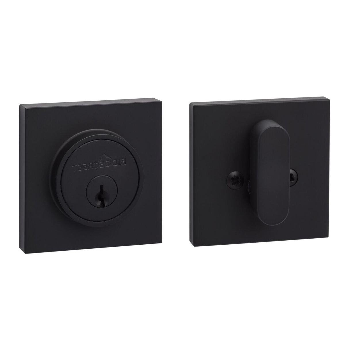 Sure-Loc Hardware Sure-Loc DB201-MTN FBL Single Cylinder Moutain Deadbolt Flat Black