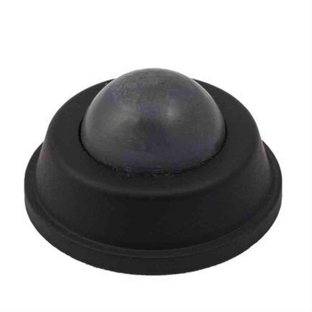 Sure-Loc Hardware Sure-Loc DS12 FBL 1 Inch Wall Bumper Door Stop Flat Black