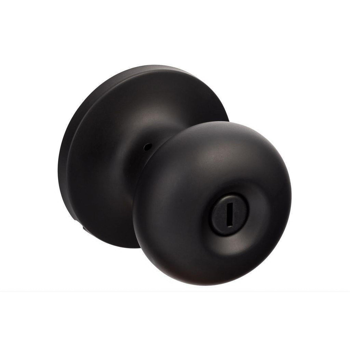 Sure-Loc Hardware Sure-Loc DU102 FBL Durango Privacy Door Knob Flat Black