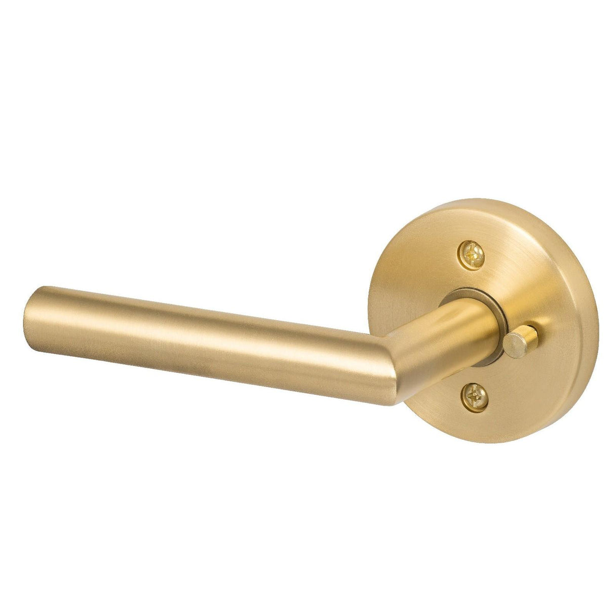 Sure-Loc Hardware Sure-Loc HV102 SB Hanover Privacy Door Lever Satin Brass