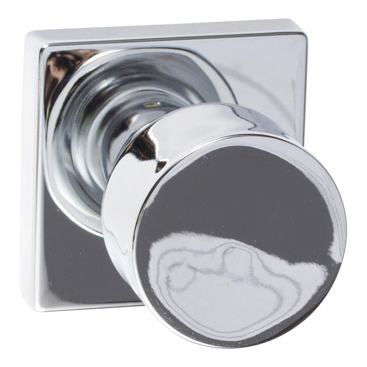 Sure-Loc Hardware Sure-Loc Modern BG100-SQ 26 Modern Series Bergen Square Dummy Door Knob Polished Chrome