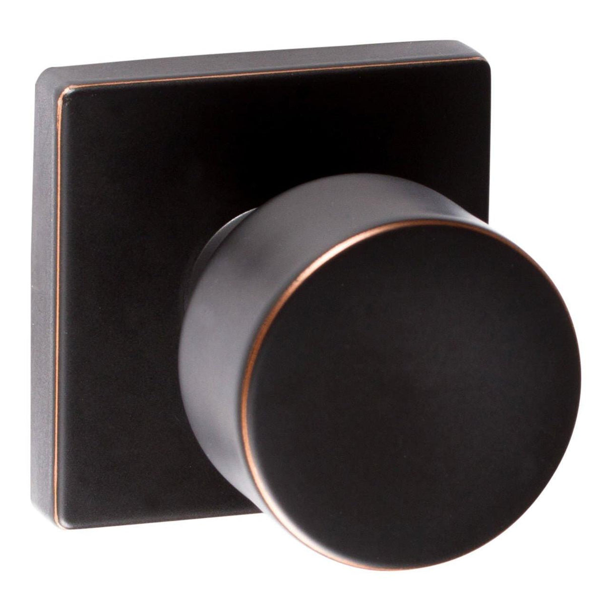 Sure-Loc Hardware Sure-Loc Modern BG101-SQ 11P Modern Series Bergen Square Passage Door Knob Vintage Bronze