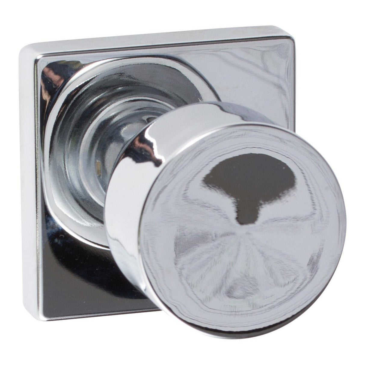 Sure-Loc Hardware Sure-Loc Modern BG101-SQ 26 Modern Series Bergen Square Passage Door Knob Polished Chrome