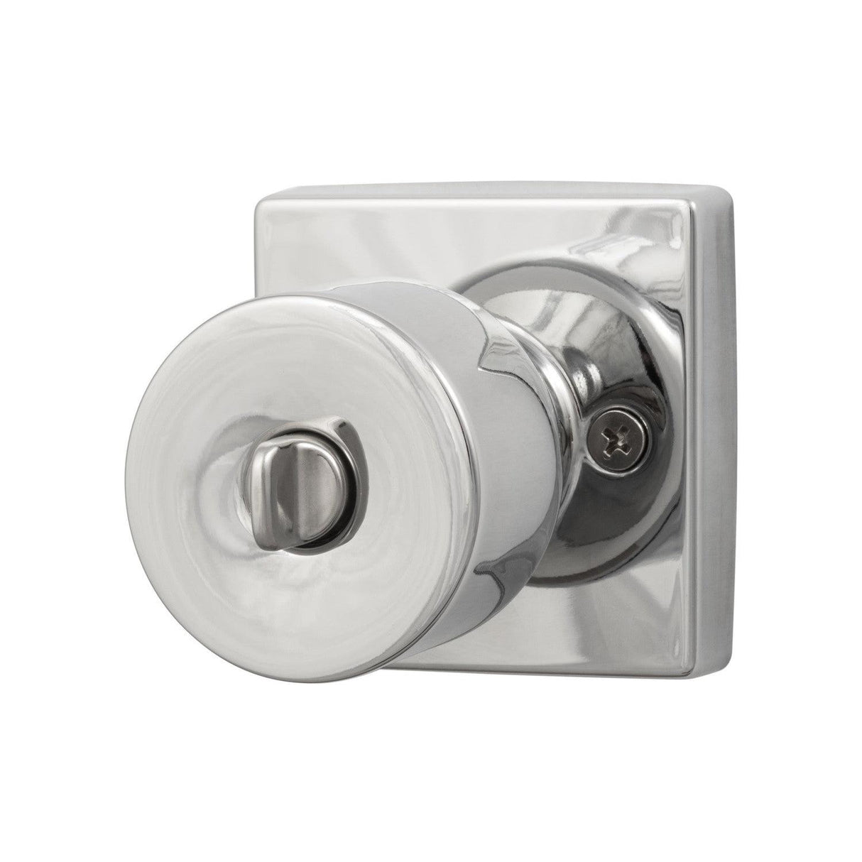 Sure-Loc Hardware Sure-Loc Modern BG107-SQ 26 Modern Series Bergen Square Keyed Entry Knobset Polished Chrome