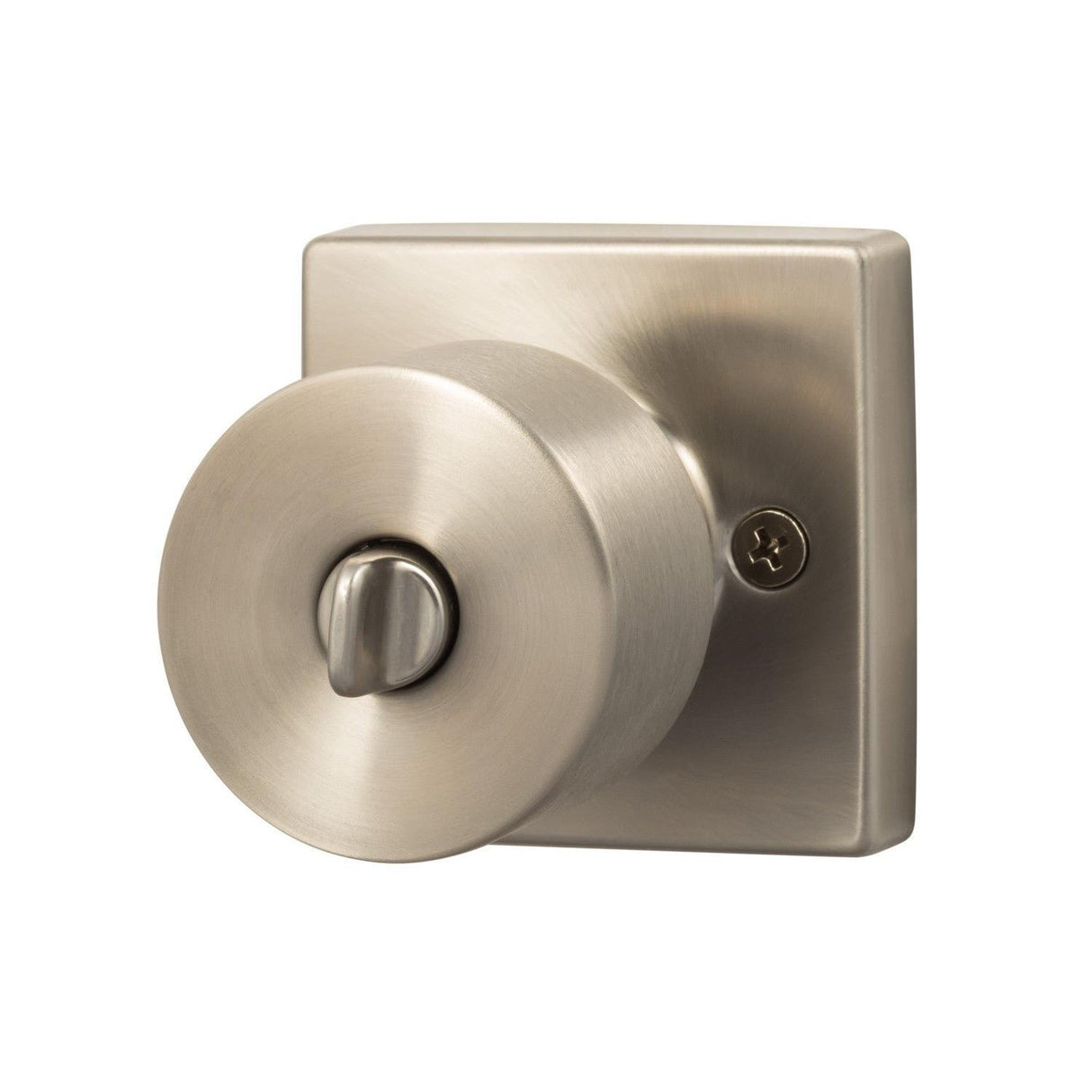Sure-Loc Hardware Sure-Loc Modern BG107-SQ 32D Modern Series Bergen Square Keyed Entry Knobset Satin Stainless