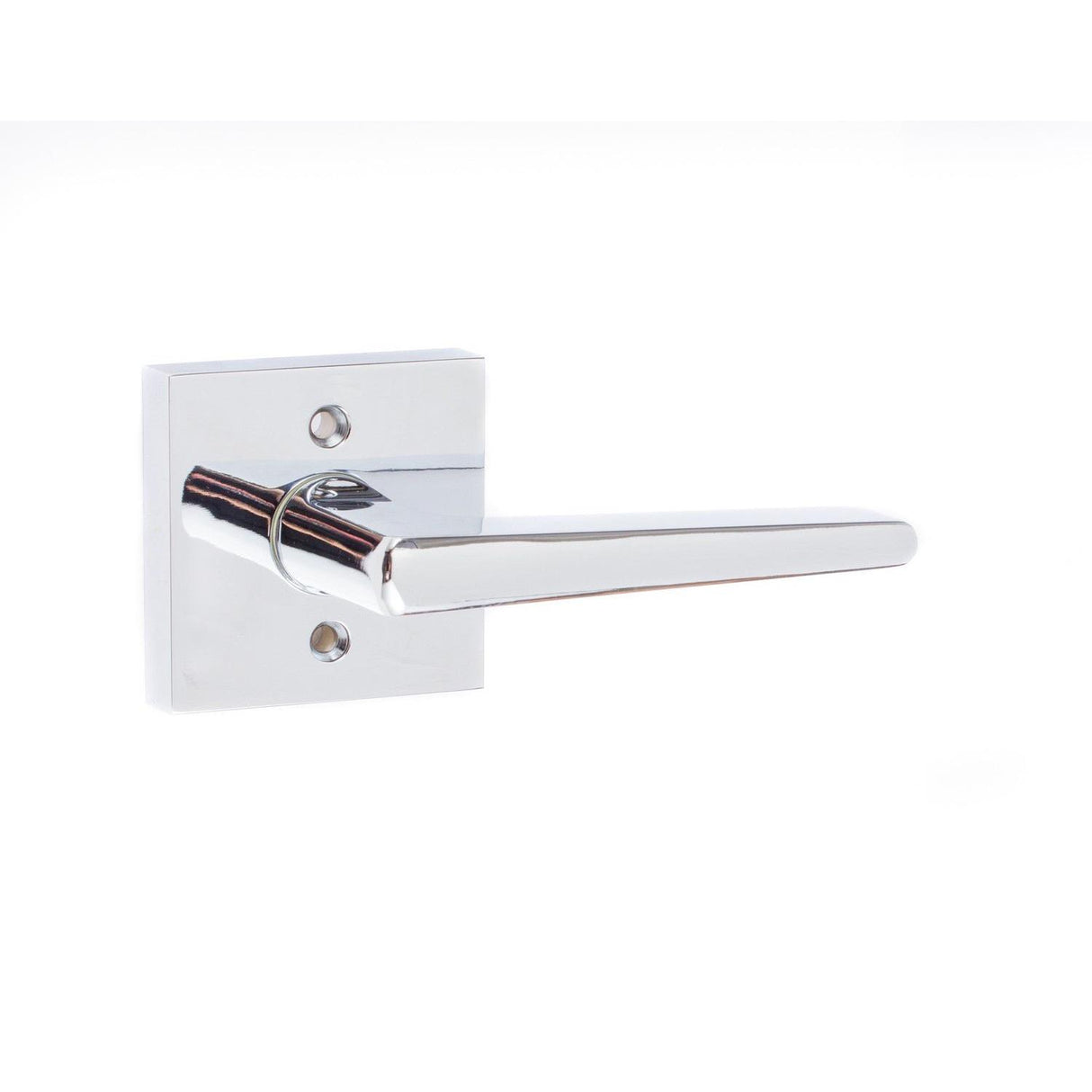 Sure-Loc Hardware Sure-Loc Modern BS100-SQ 26 Modern Series Basel Square Dummy Door Lever Polished Chrome
