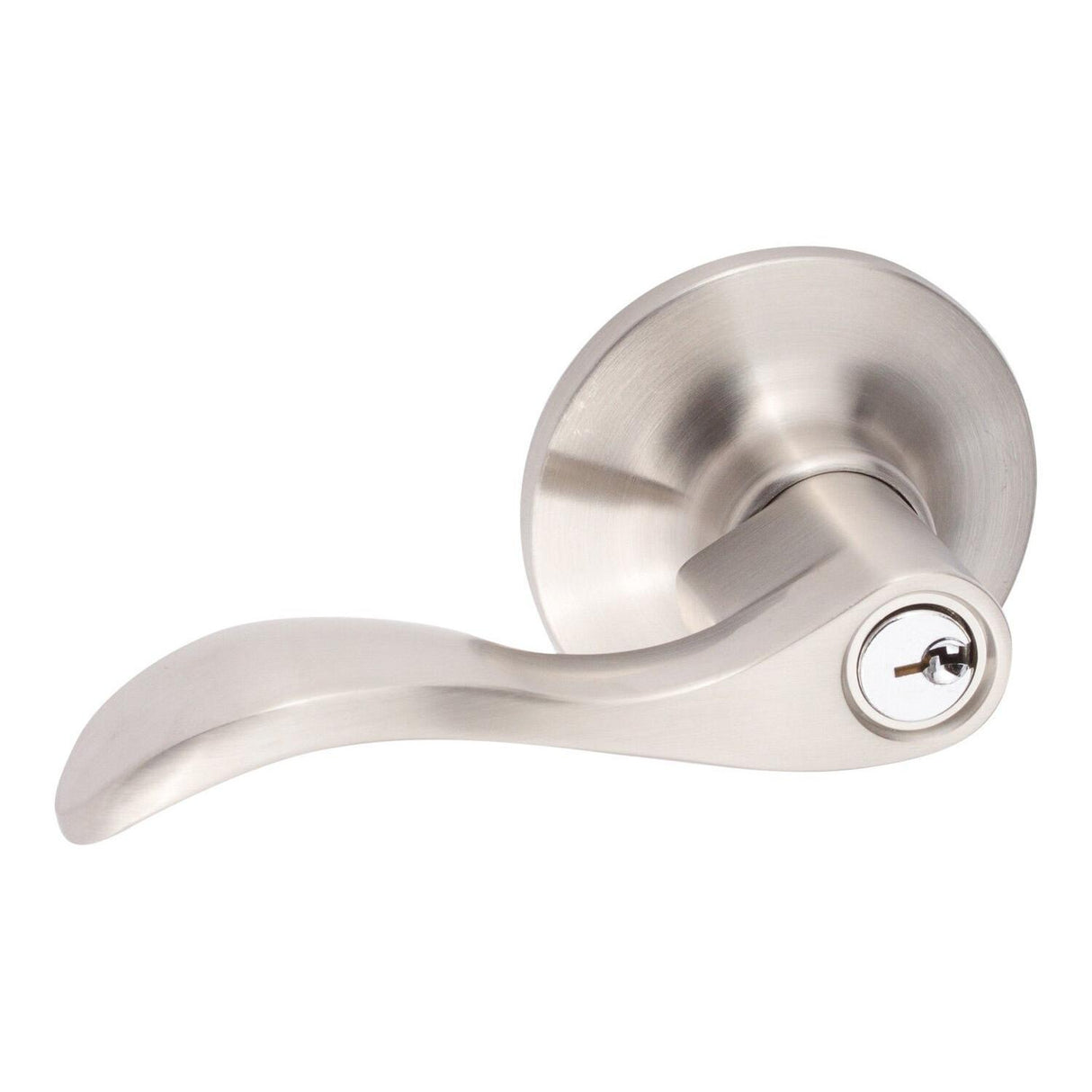 Sure-Loc Hardware Sure-Loc SB107 15 Snowbird Keyed Entry Lever Satin Nickel