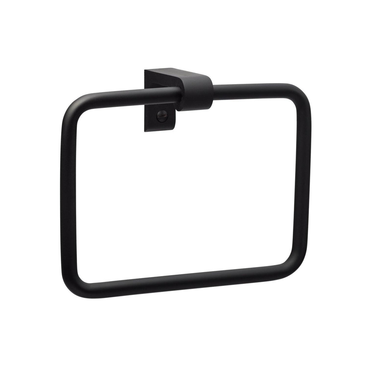 Sure-Loc Hardware Sure-Loc SD-TR1 FBL Bathroom Series Sedona Towel Ring Flat Black