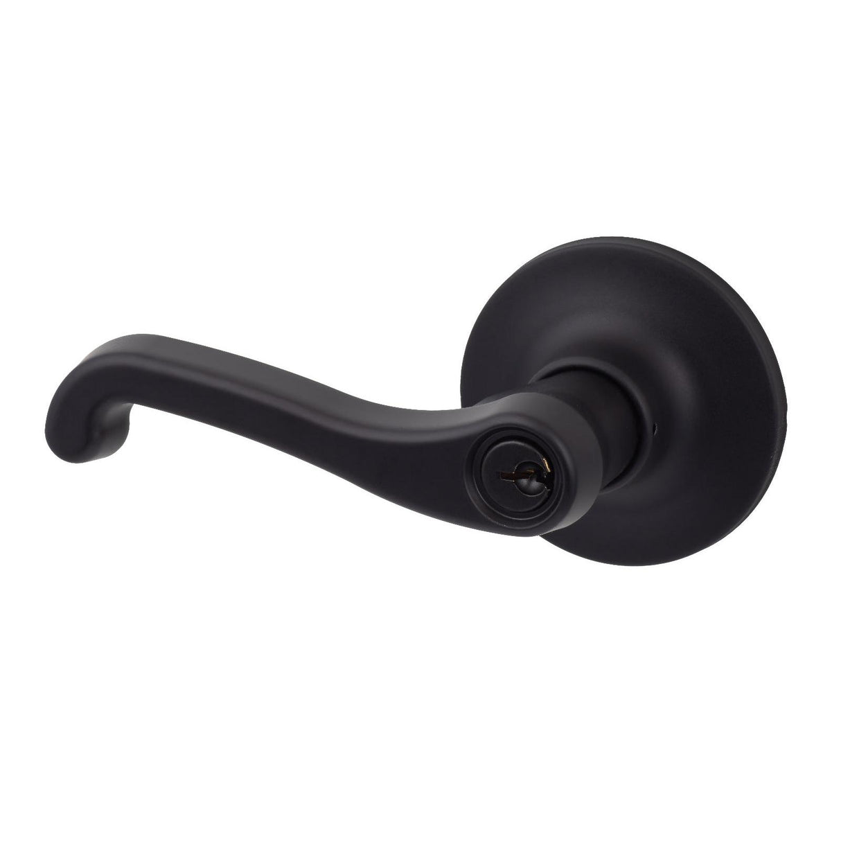 Sure-Loc Hardware Sure-Loc SG107 FBL Sage Keyed Entry Door Lever Flat Black