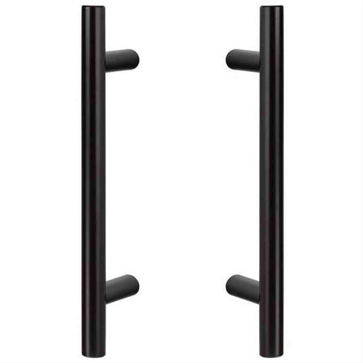 Sure-Loc Hardware Sure-Loc SHR-RD1 11P 12 Inch 2-Sided Round Shower Door Handle Vintage Bronze