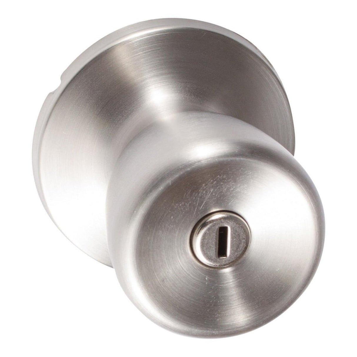 Sure-Loc Hardware Sure-Loc TL102 32D Tulip Privacy Door Knob Satin Stainless