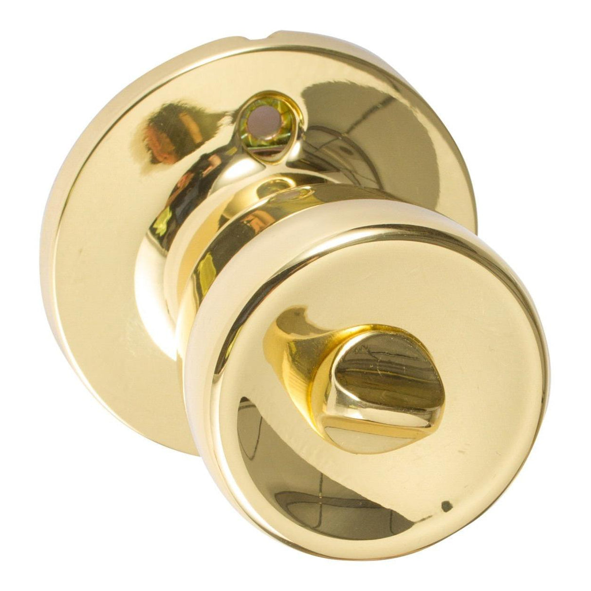 Sure-Loc Hardware Sure-Loc TL107 3 Tulip Keyed Entry Knob Polished Brass