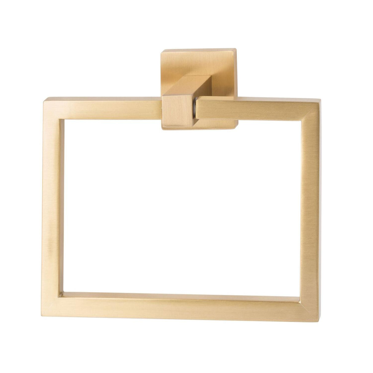 Sure-Loc Hardware Sure-Loc VR-TR1 SB Vlora Bath Series Solid Brass Towel Ring Satin Brass