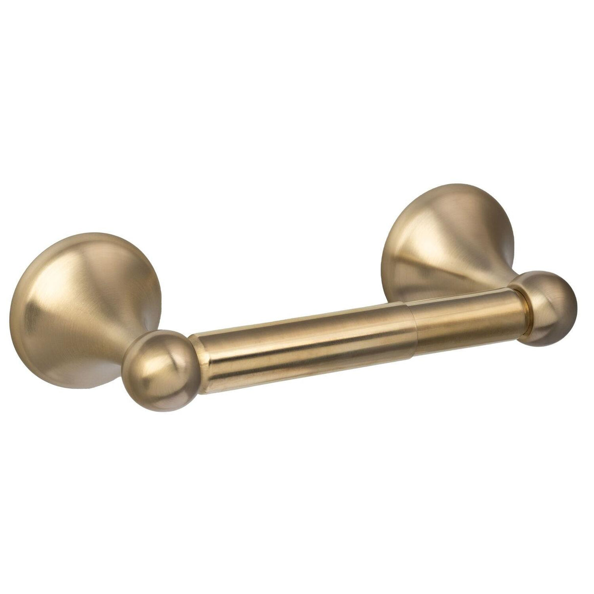 Sure-Loc Hardware Sure-Loc VT-PH2 SB Ventura Bath Series Two-Post Paper Holder Satin Brass