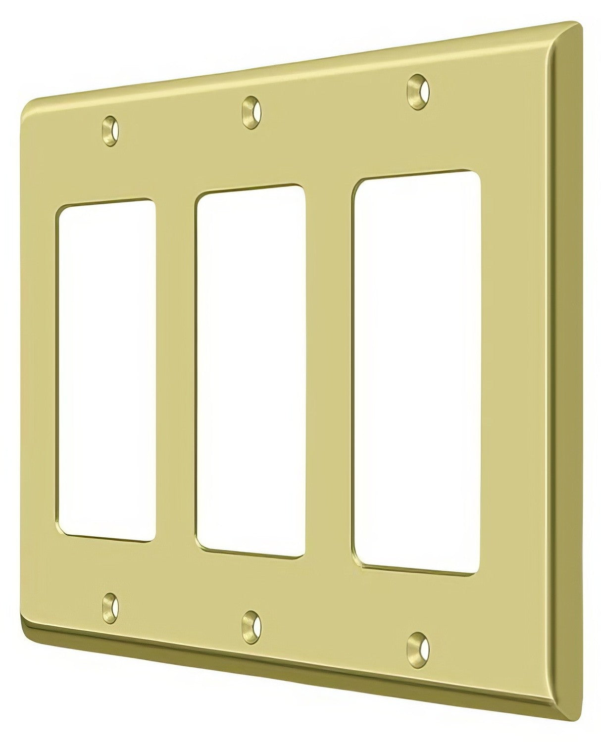 Deltana SWP4740U3 switch plate in satin nickel, additional view