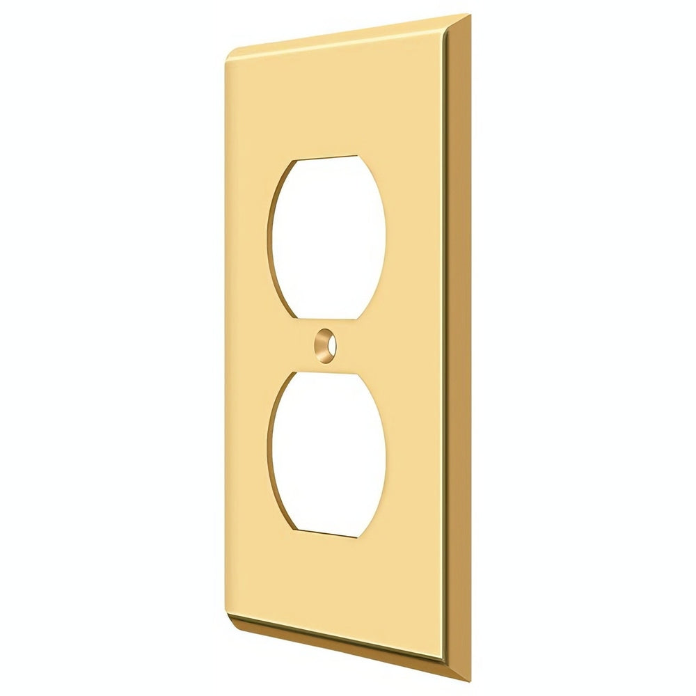 Deltana SWP4752CR003 lifetime polished brass switch plate