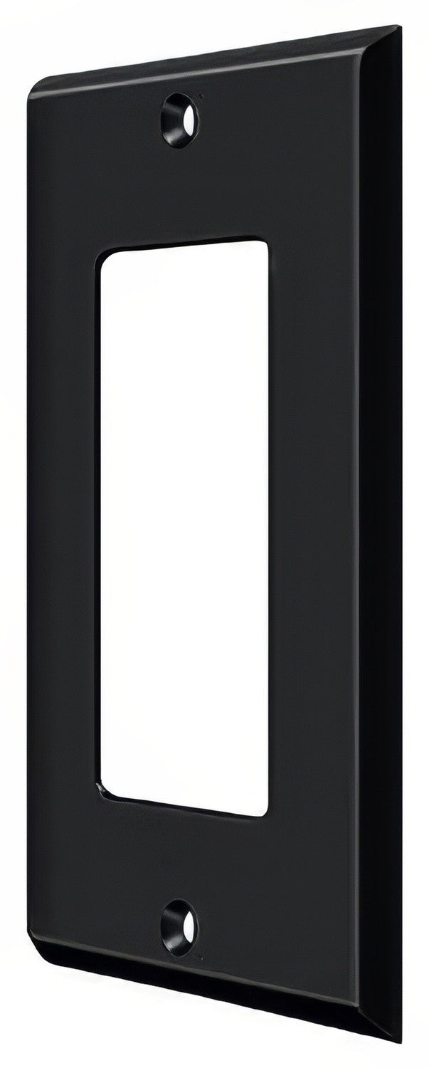 Deltana SWP4754U19 black switch plate