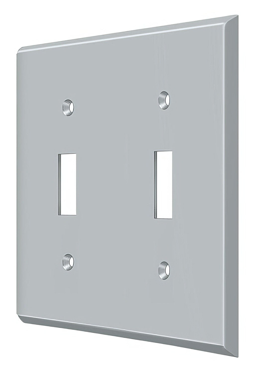 Deltana SWP4761U26D switch plate in satin nickel, additional view
