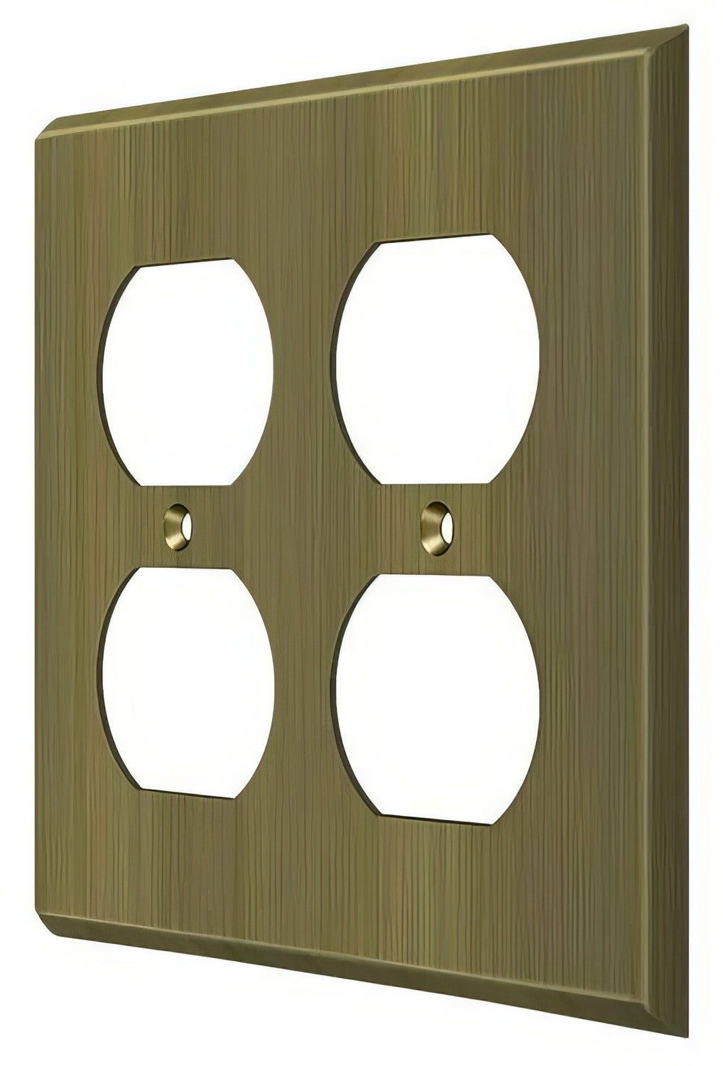Deltana SWP4771U5 antique brass switch plate