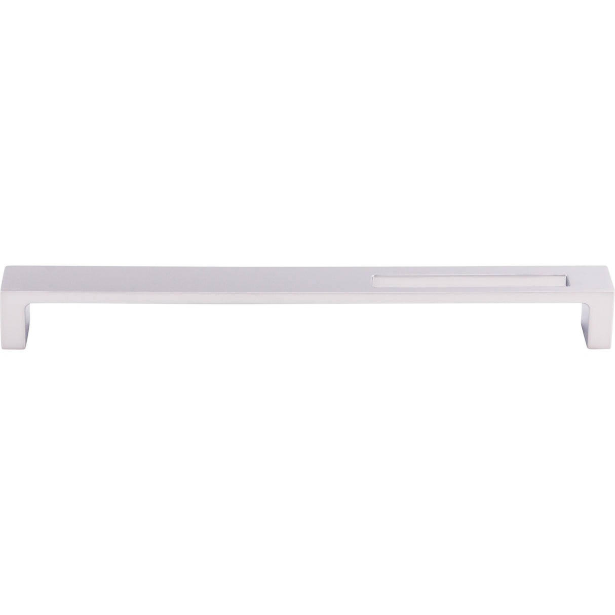 Top Knobs TK268ALU Modern Metro Slot 9" Center to Center Bar Pull Aluminum