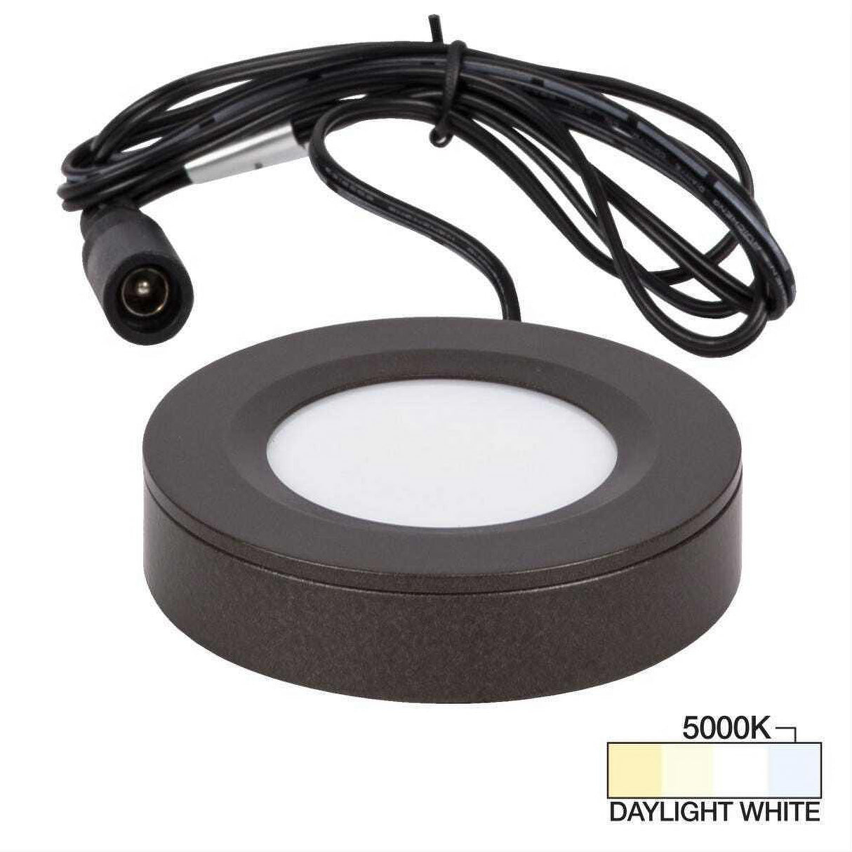Task Lighting L-PS-FR-3BZ-50 Illumaled Pearl Series Led Puck Light Bronze