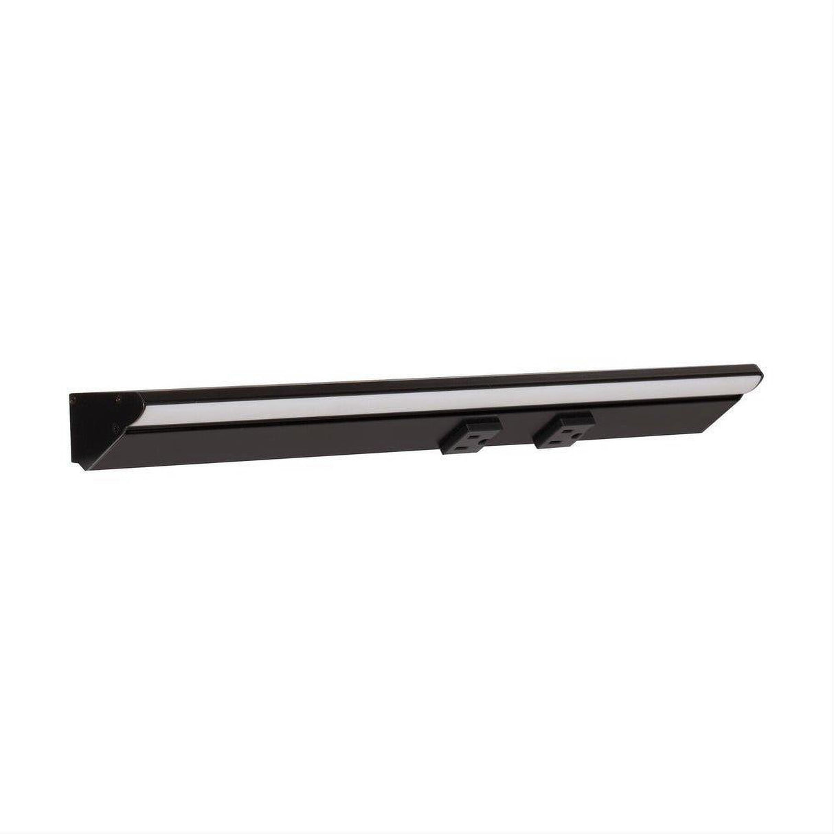 Task Lighting LP18HR9NDBBK40 18-1/2" Black Lighted Power Strip