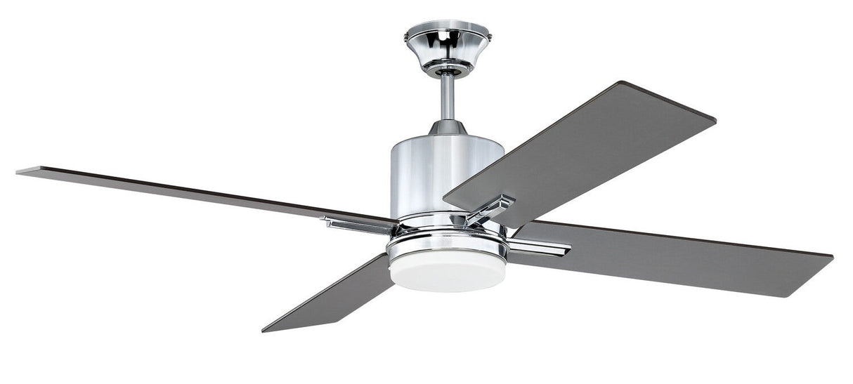 Craftmade TEA52CH4 chrome ceiling fan blades included