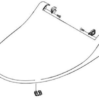 Toto THU9152#11 THU9152 S400 Lid Assembly(Elongated) Colonial White