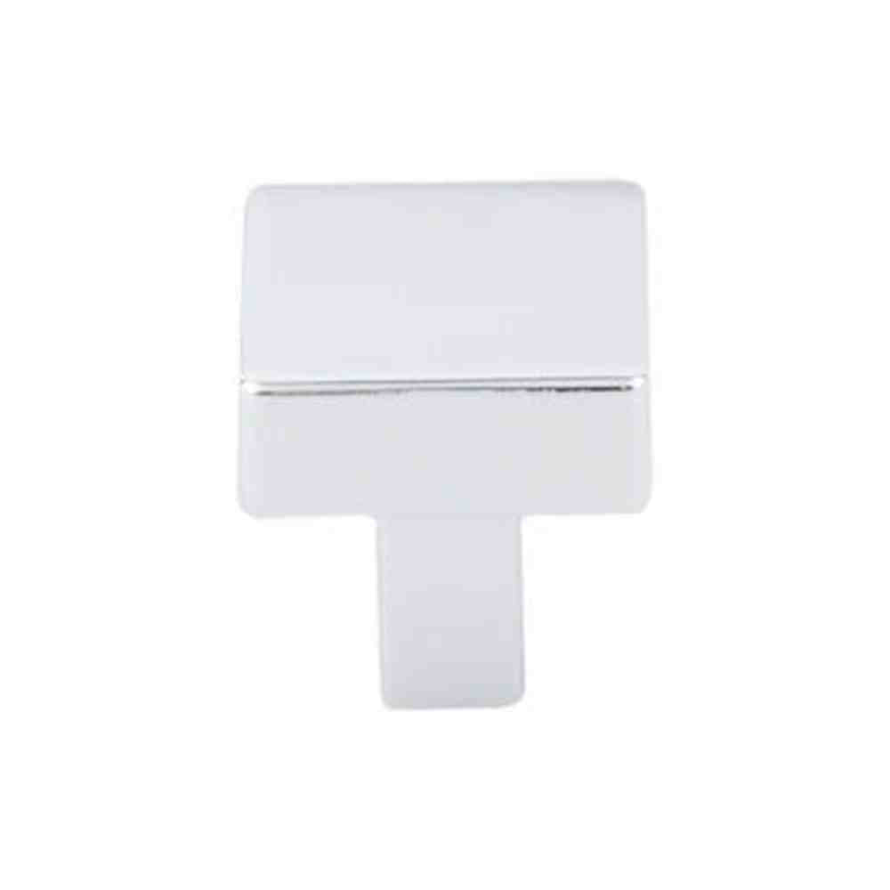 Top Knobs TK740PC polished chrome square cabinet knob