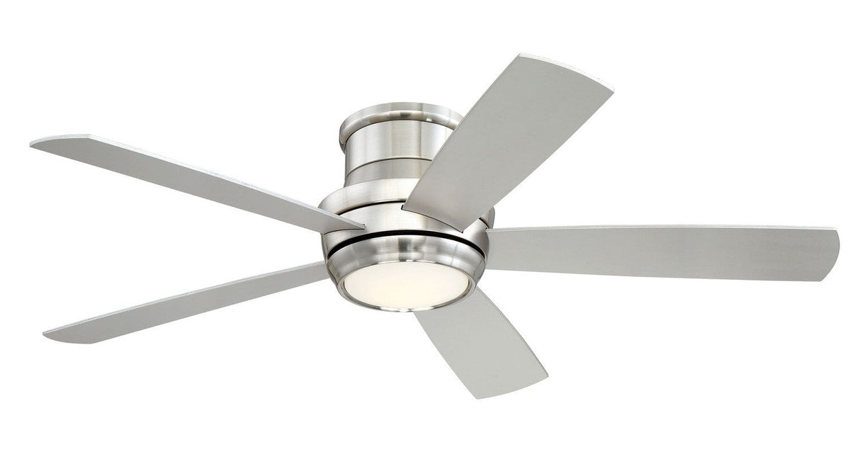 Craftmade TMPH52BNK5 brushed polished nickel ceiling fan blades included