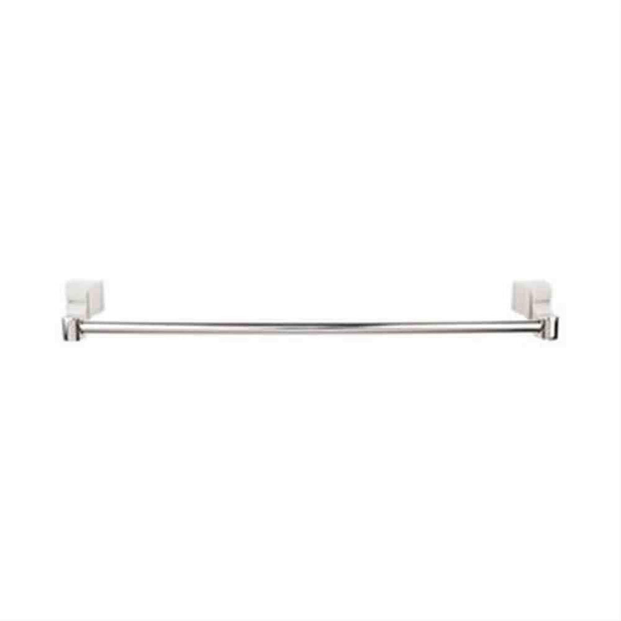 Top Knobs AQ8PN AQ8 Aqua Bath Towel Bar 24" Single Polished Nickel